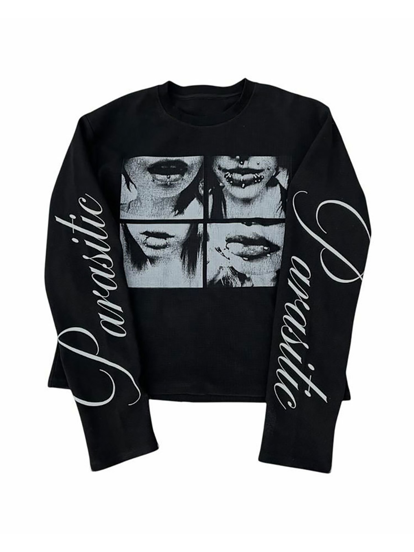 Men'S Fashion T Shirts - เสื้อยืดแขนยาวลายภาพพิมพ์สไตล์โกธิคสำหรับฤดูใบไม้ร่วงและฤดูหนาว พร้อมลายตัวอักษร Y2K ทรงหลวม สไตล์สตรีทแคชวล