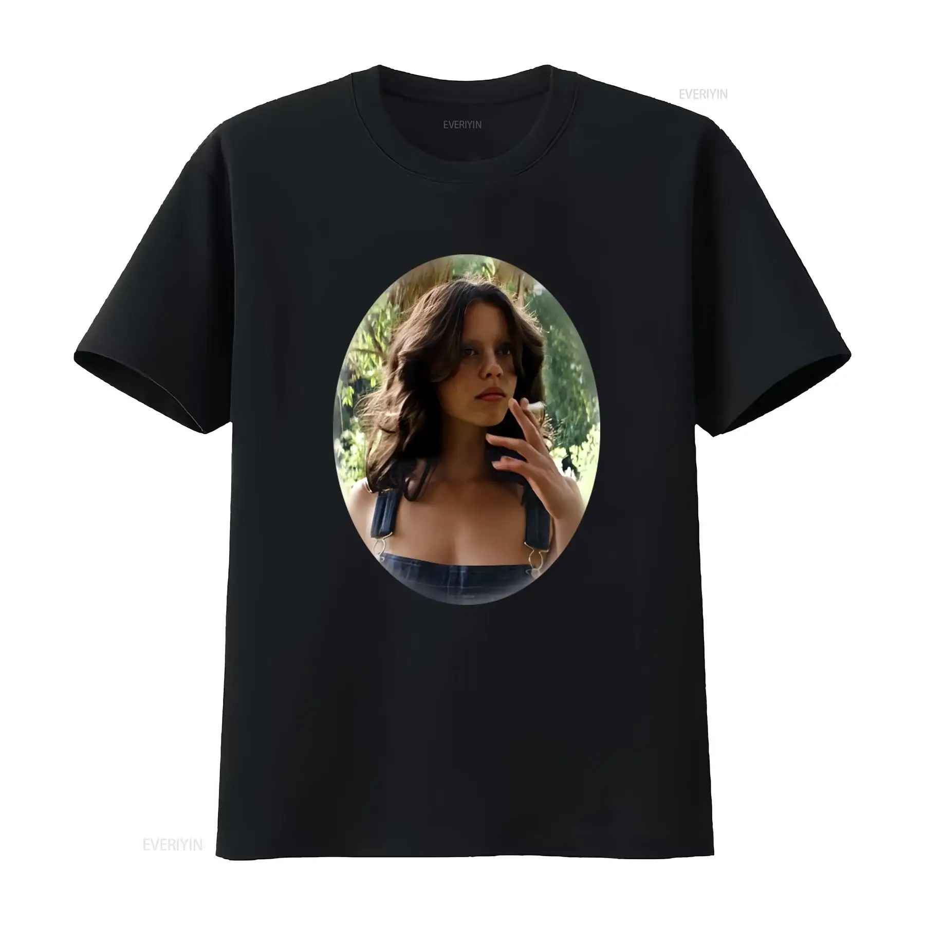 Men'S Fashion X - เสื้อยืดผ้าคอตตอนหนาพิมพ์ลายวงรี Mia Goth จาก X Film