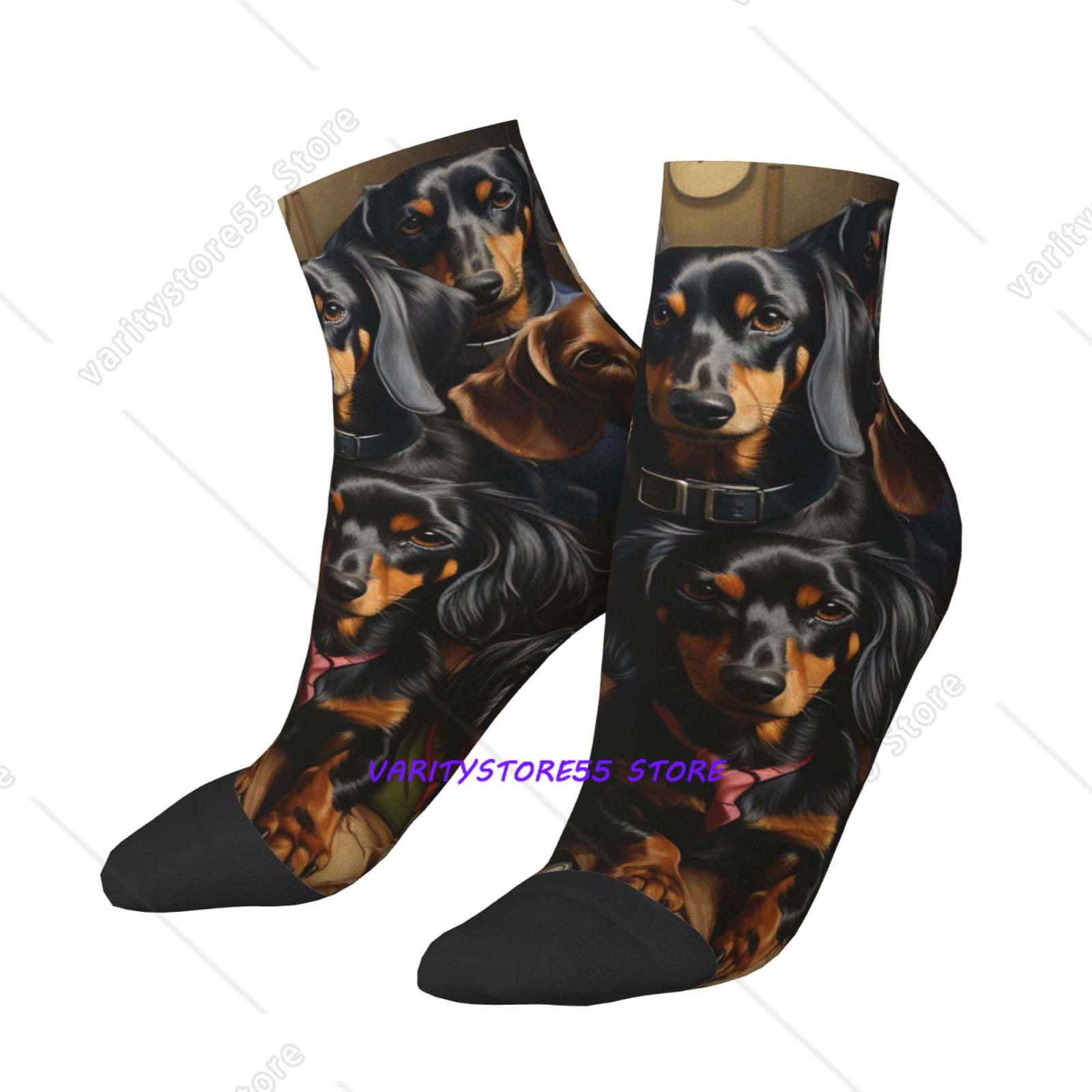 ถุงเท้าข้อสั้นลายดัชชุนด์ สำหร - Socks Ankle Men บทวิจารณ์และราคา