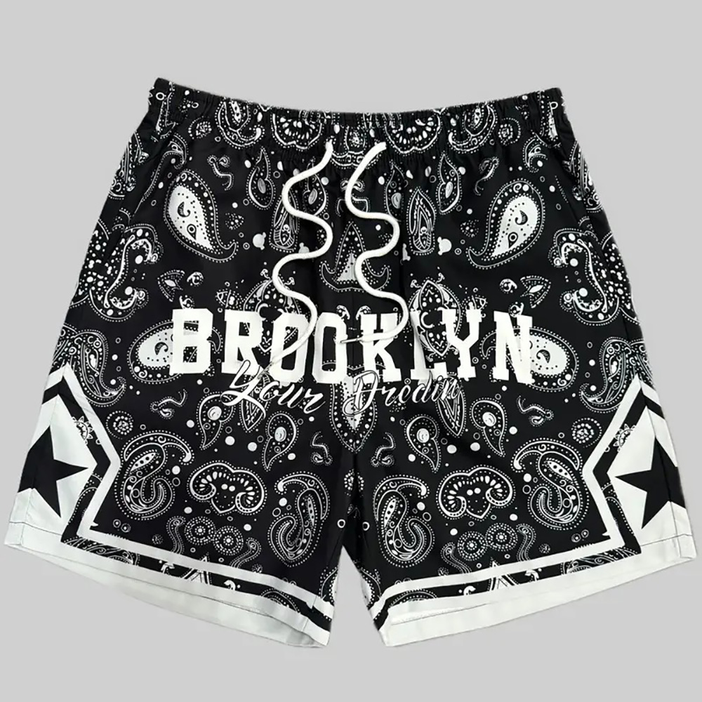 กางเกงขาสั้นเด็กผู้ชายลายกราฟิ - Men'S Fashion New York บทวิจารณ์และราคา