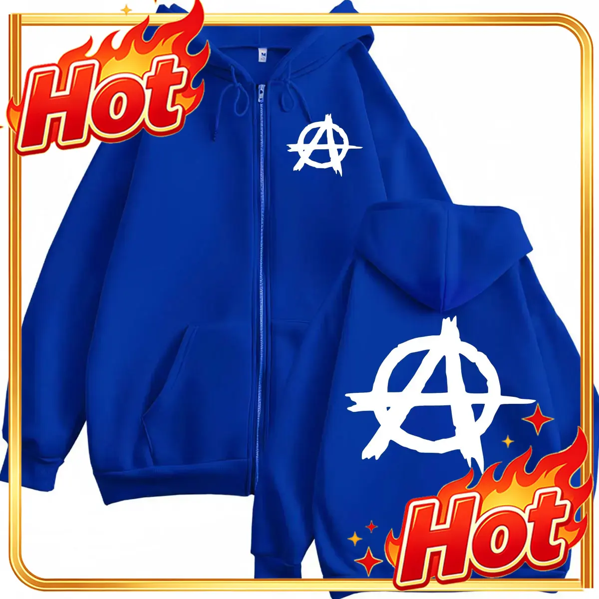 เสื้อฮู้ดมีซิป ลายโลโก้ซีรีส์  - Mens Fashion Zip Up Hoodies บทวิจารณ์และราคา