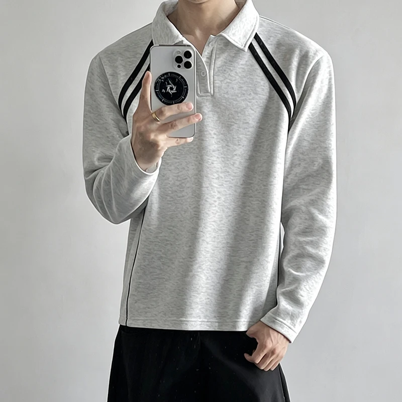 เสื้อโปโลแขนยาวสำหรับผู้ชาย ดี - Mens Fashion Summer บทวิจารณ์และราคา