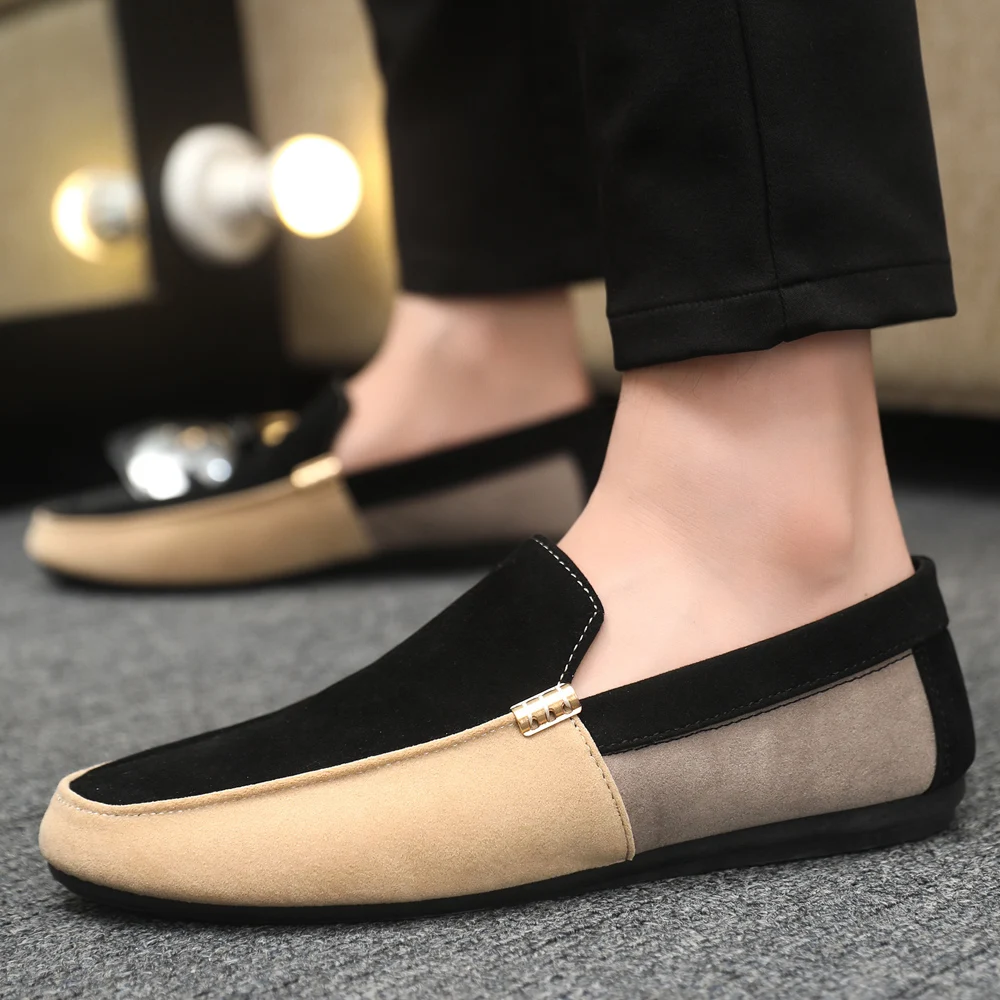 รองเท้าโลฟเฟอร์ผู้ชาย รองเท้าล - Mens Fashion Trainers บทวิจารณ์และราคา