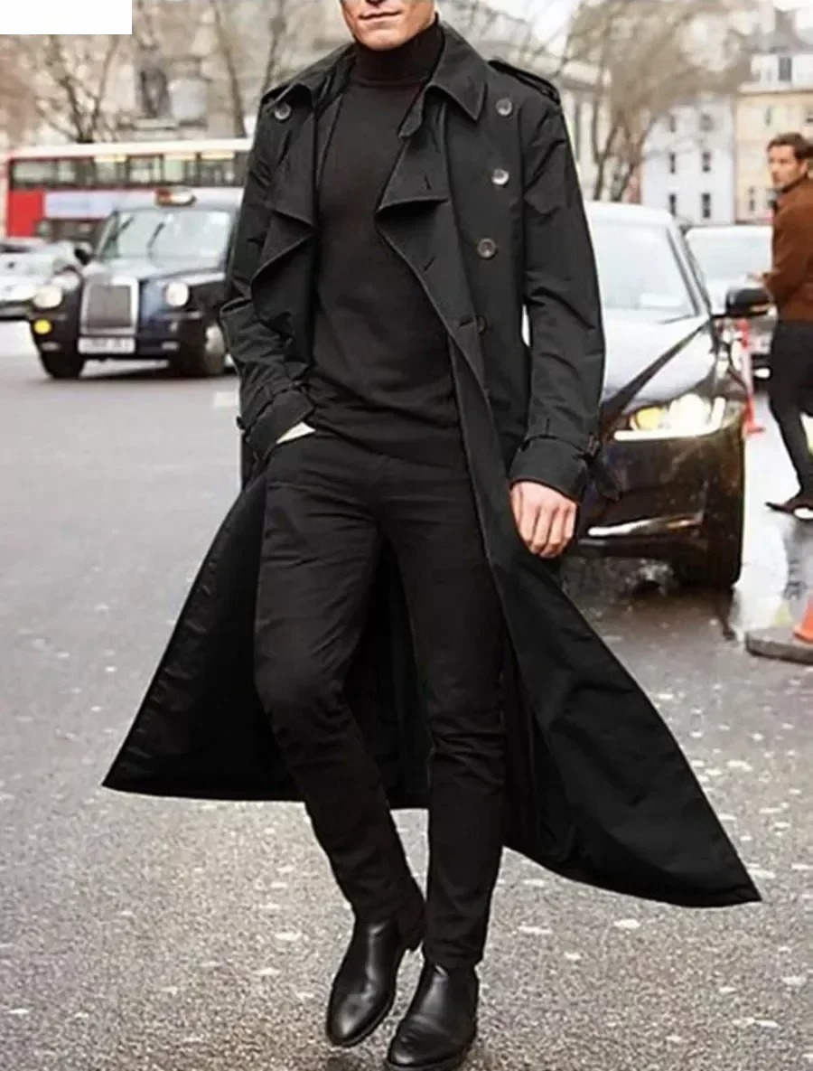 ผู้ชายยาว Trench Coats แจ็คเก็ - Men'S Fashion X บทวิจารณ์และราคา