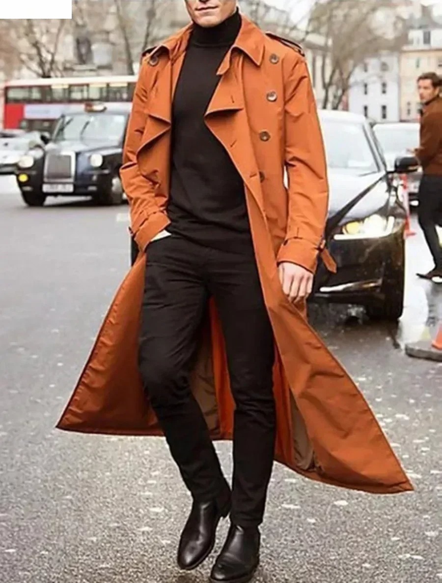 ผู้ชายยาว Trench Coats แจ็คเก็ - Men'S Fashion X บทวิจารณ์และราคา