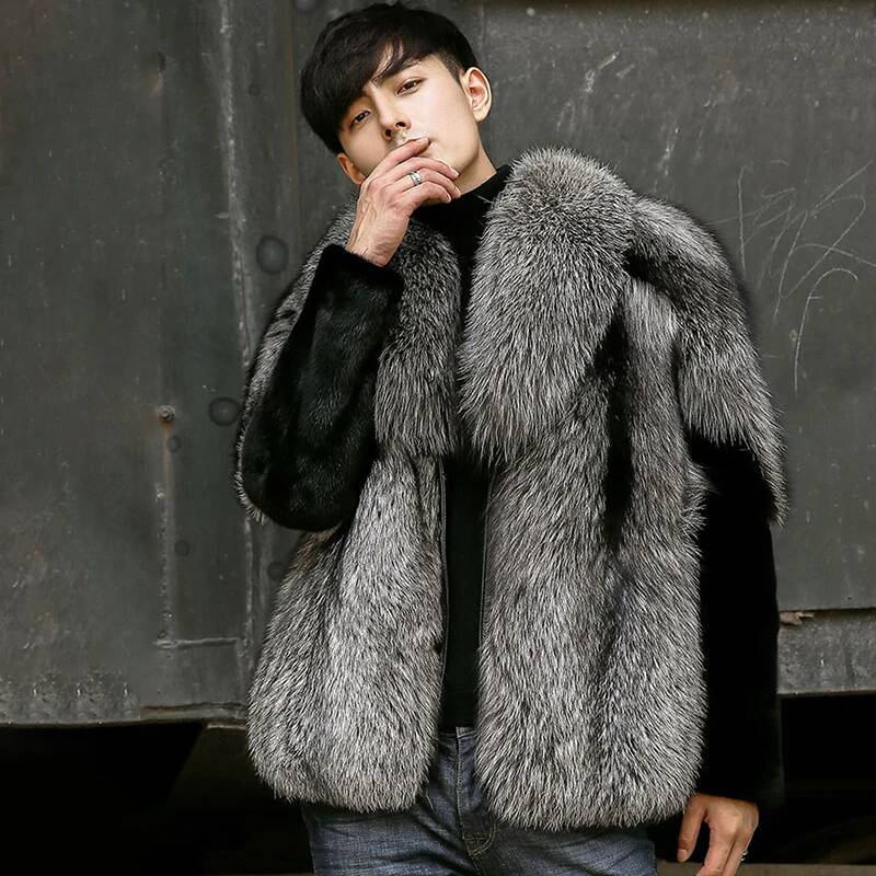 เสื้อโค้ทขนสัตว์เทียมสำหรับผู้ - Men'S Fashion X บทวิจารณ์และราคา