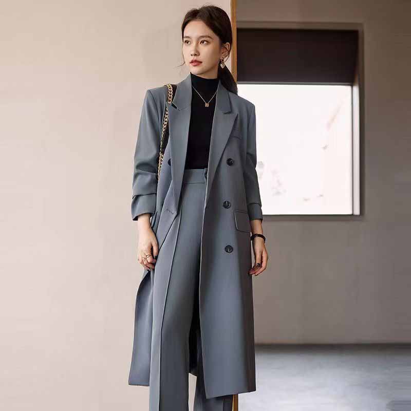 FANAN Elegant Long Trench Coat - Men'S Fashion X บทวิจารณ์และราคา