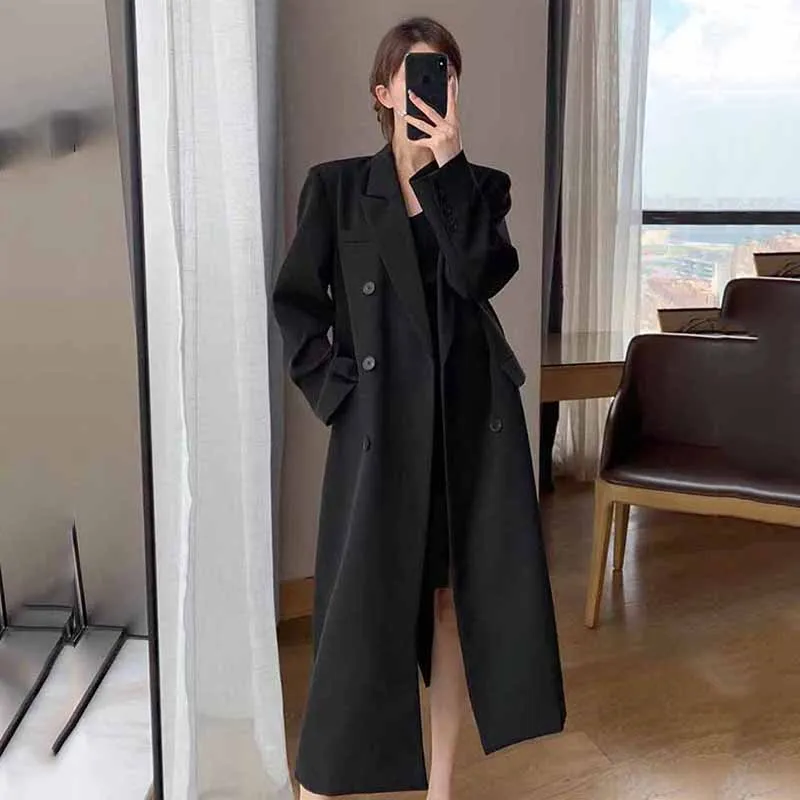FANAN Elegant Long Trench Coat - Men'S Fashion X บทวิจารณ์และราคา