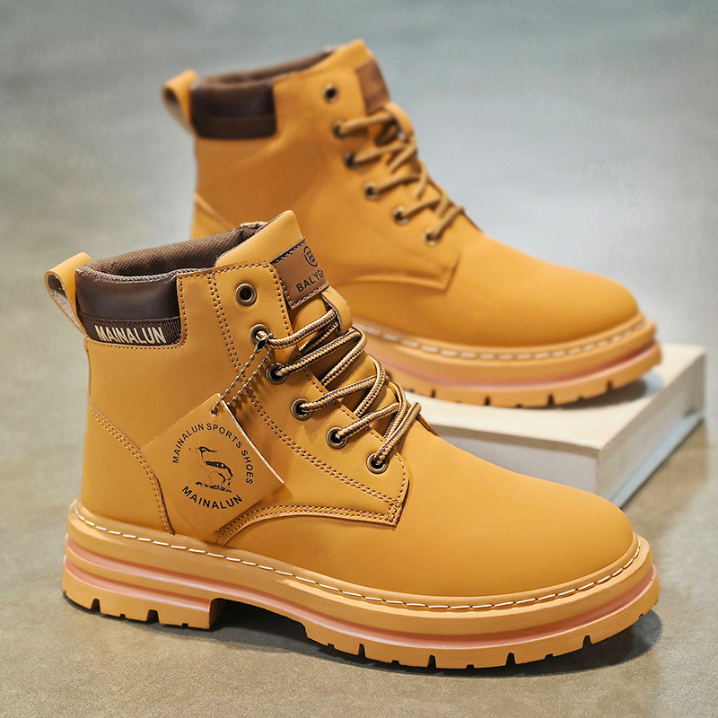 รองเท้าบูทหุ้มข้อผู้ชายแบบคลาส - Mens Fashion Trainers บทวิจารณ์และราคา
