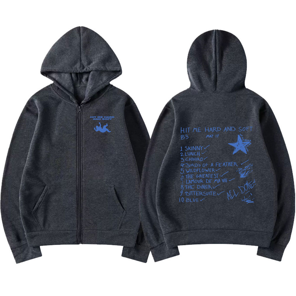 เสื้อฮู้ดซิป Hit Me Hard and S - Mens Fashion Zip Up Hoodies บทวิจารณ์และราคา