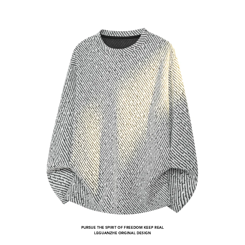 เสื้อยืดแขนยาวลายทางเฉียงสำหรั - Men'S Fashion T Shirts บทวิจารณ์และราคา