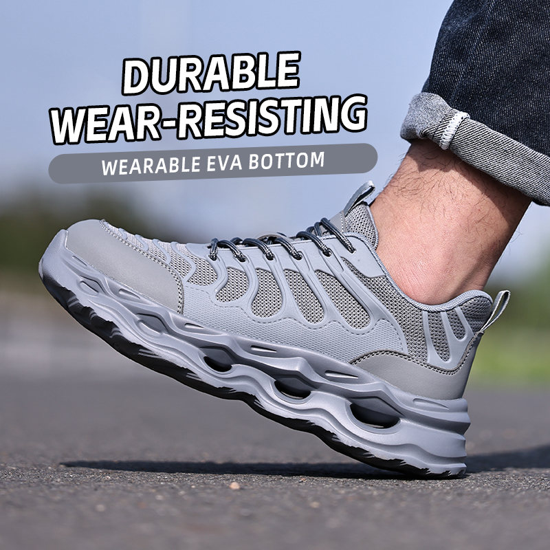 แฟชั่นรองเท้าผ้าใบความปลอดภัยร - Mens Fashion Trainers บทวิจารณ์และราคา