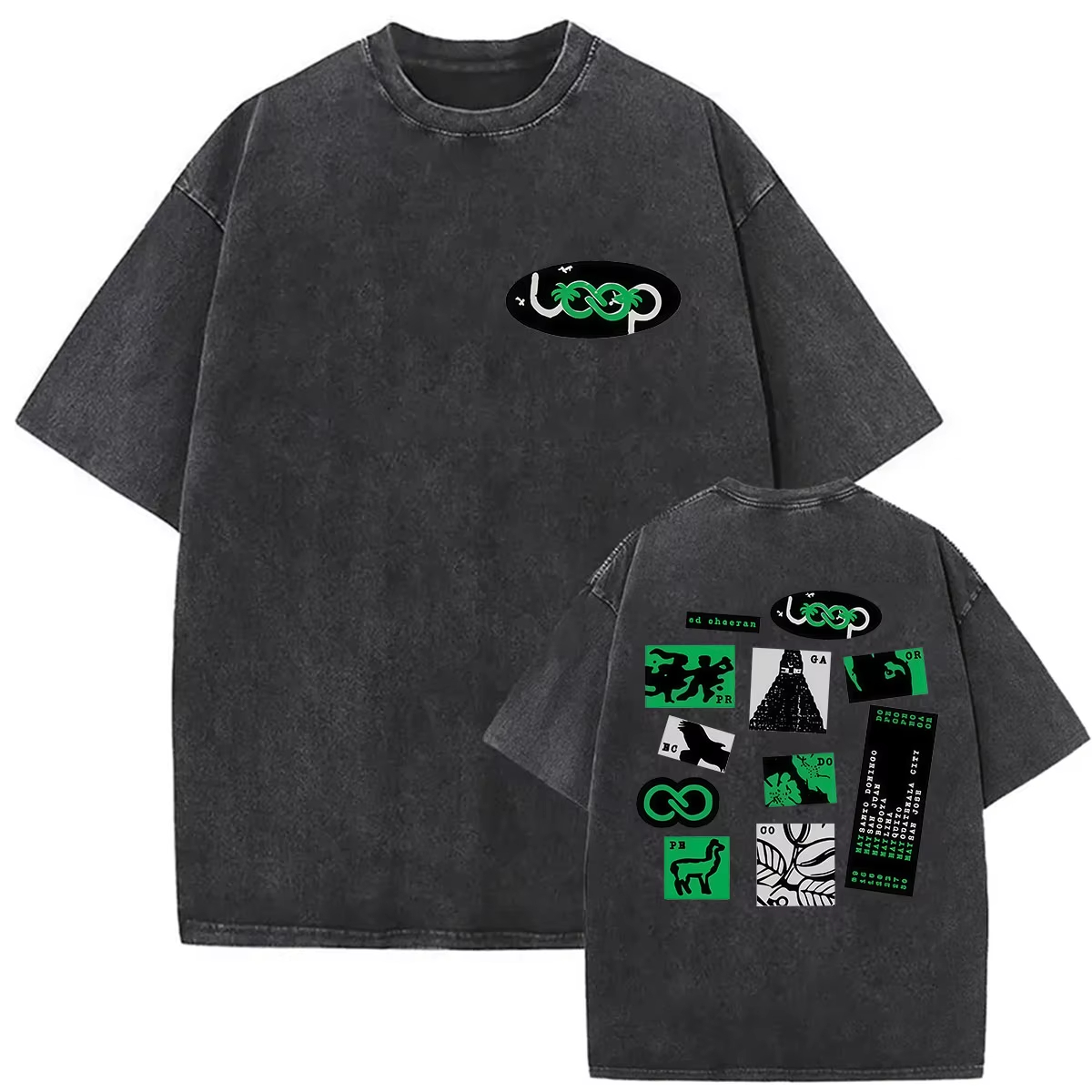 เสื้อยืดคอกลมผ้าฝ้ายพิมพ์ลายกร - Poster Men Fashion บทวิจารณ์และราคา