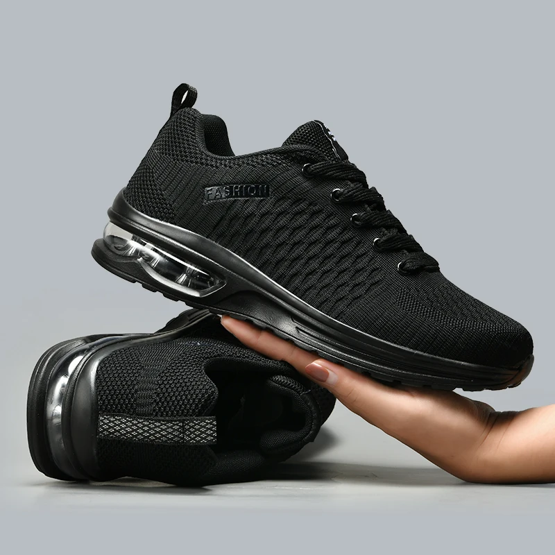 รองเท้าวิ่งชายรองเท้า Lace Up  - Mens Fashion Trainers บทวิจารณ์และราคา