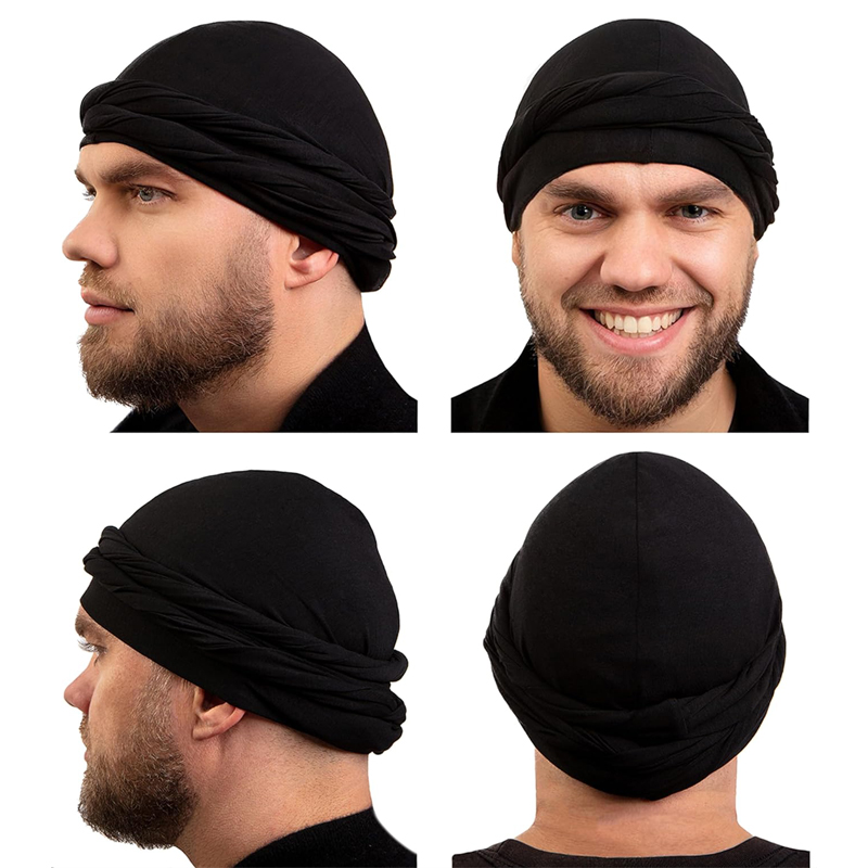 ผ้าโพกศีรษะแบบยืดได้สำหรับผู้ช - Men'S Fashion With Hat บทวิจารณ์และราคา