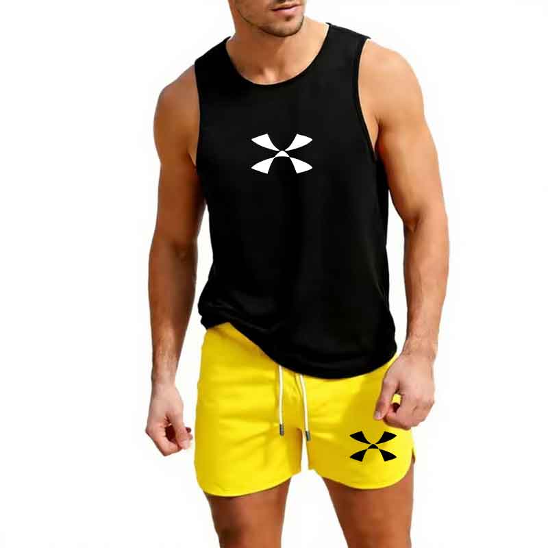 ชุดกีฬาวิ่งออกกำลังกายกลางแจ้ง - Mens Fashion Summer บทวิจารณ์และราคา
