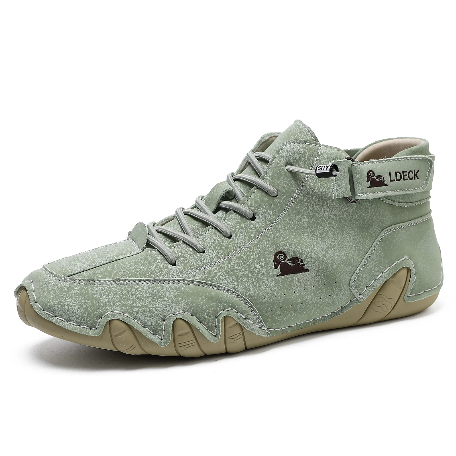 รองเท้าหนังแท้ผู้ชายรองเท้าบูท - Mens Fashion Trainers บทวิจารณ์และราคา