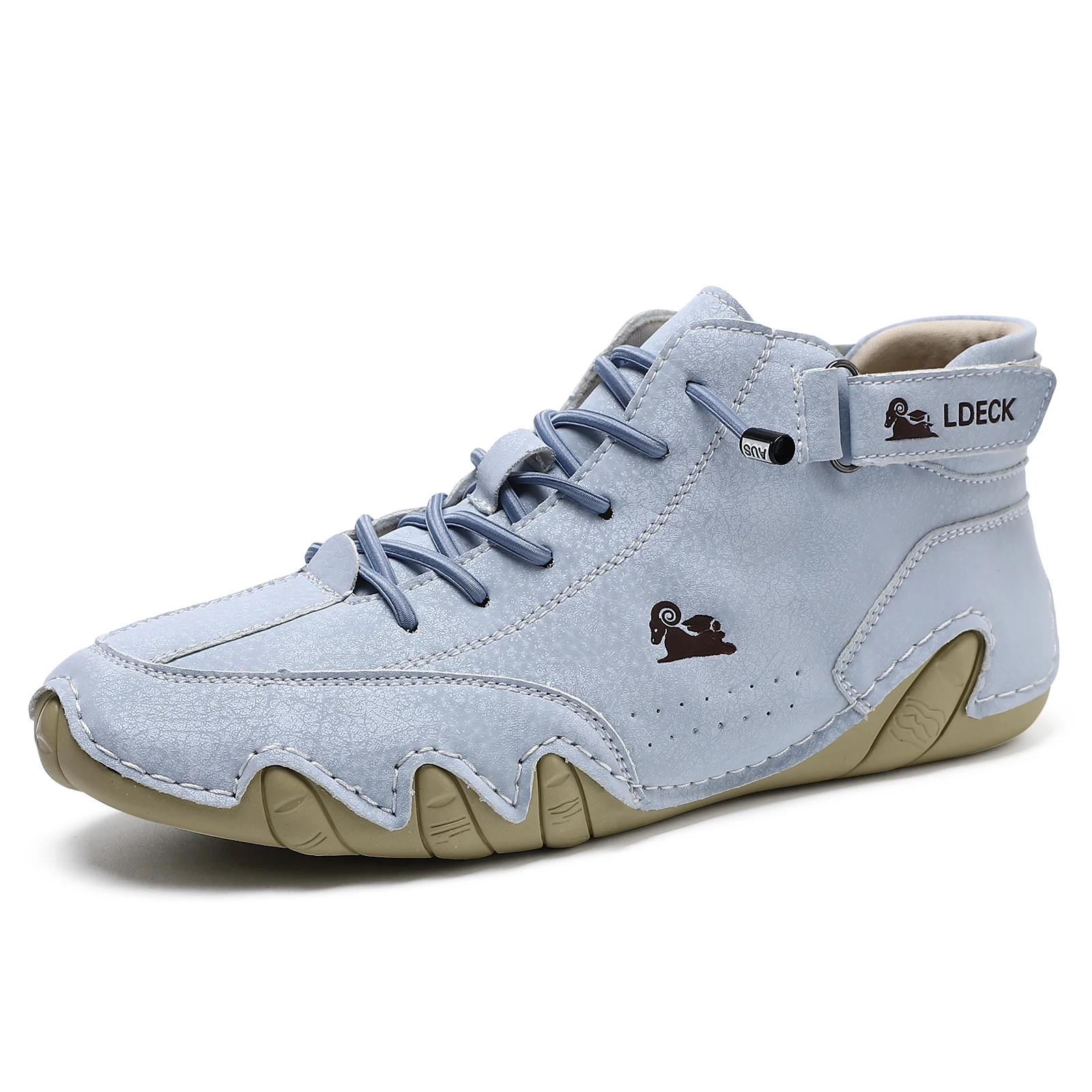 รองเท้าหนังแท้ผู้ชายรองเท้าบูท - Mens Fashion Trainers บทวิจารณ์และราคา