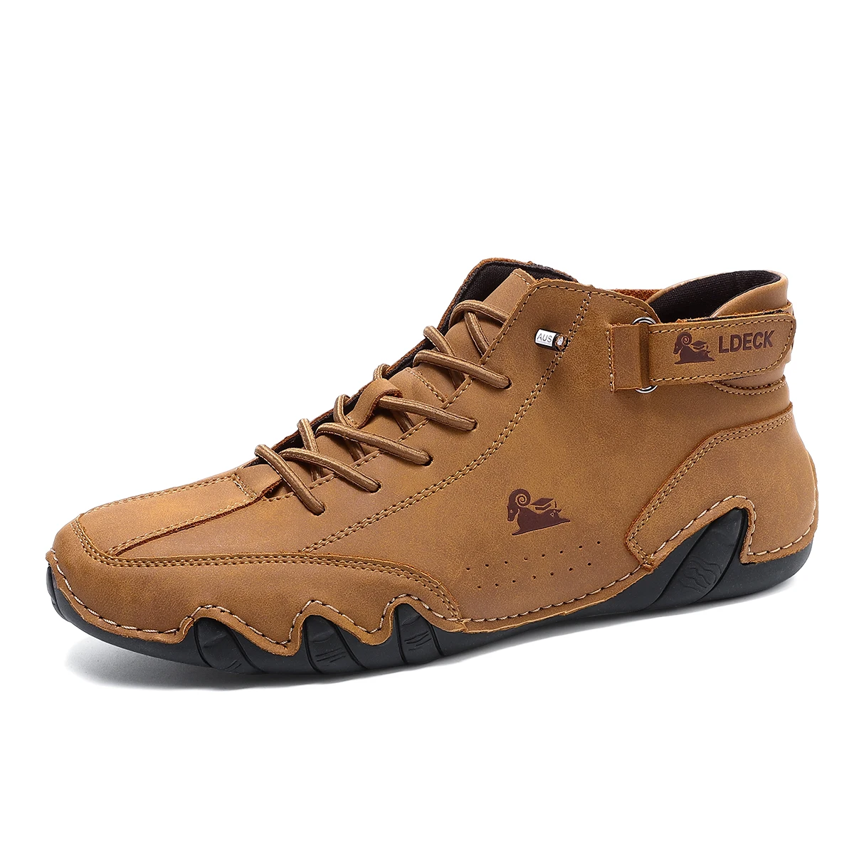 รองเท้าหนังแท้ผู้ชายรองเท้าบูท - Mens Fashion Trainers บทวิจารณ์และราคา