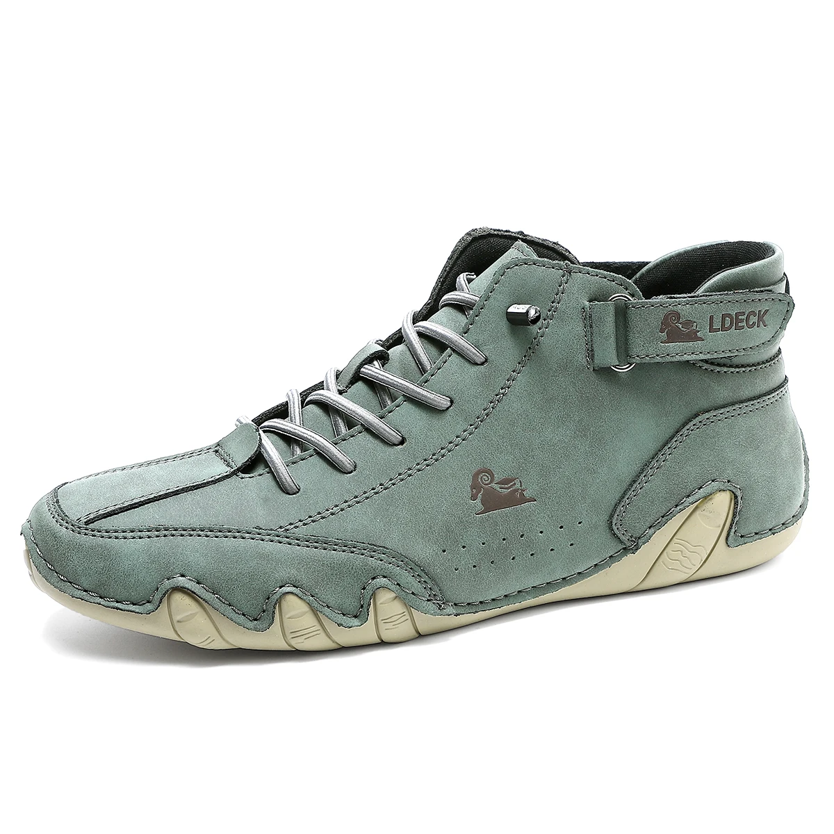 รองเท้าหนังแท้ผู้ชายรองเท้าบูท - Mens Fashion Trainers บทวิจารณ์และราคา