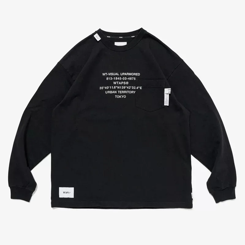 WTAPS เสื้อยืดแขนยาวผ้าคอตตอนเ - Mens Fashion Summer บทวิจารณ์และราคา