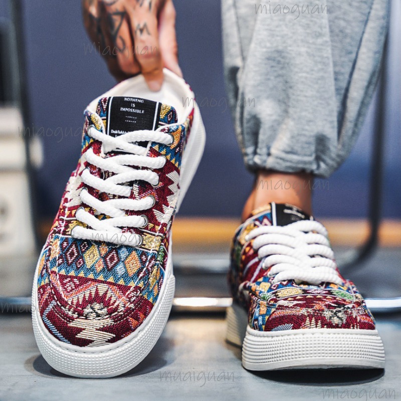 แฟชั่นรองเท้าผ้าใบผู้ชายฤดูใบไ - Mens Fashion Trainers บทวิจารณ์และราคา