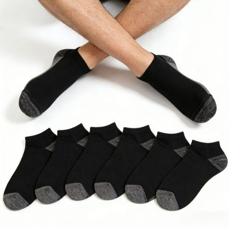 1/6 คู่ถุงเท้าข้อเท้าป้องกันกล - Socks Ankle Men บทวิจารณ์และราคา