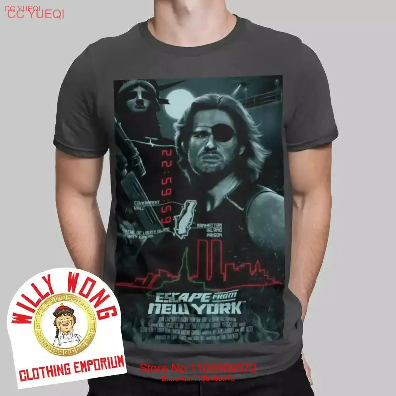เสื้อยืดลายหนีจากนิวยอร์ก ภาพย - Poster Men Fashion บทวิจารณ์และราคา