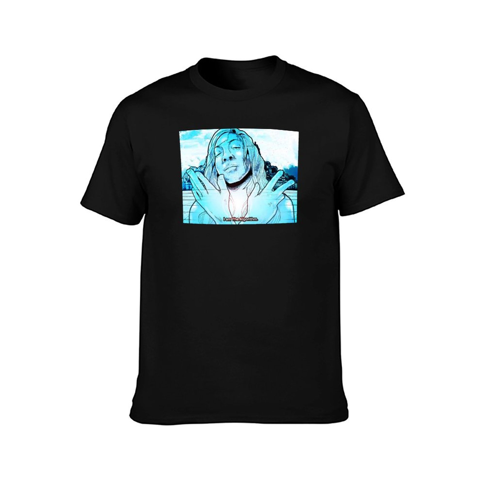 เสื้อยืดลาย I AM THE ALGORITHM - Men'S Fashion T Shirts บทวิจารณ์และราคา