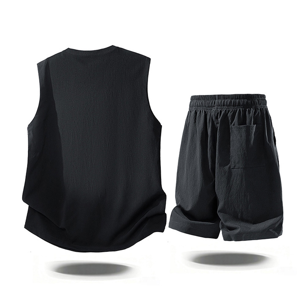 ชุดลำลองผู้ชาย 2 ชิ้น แฟชั่นฤด - Mens Fashion Summer บทวิจารณ์และราคา