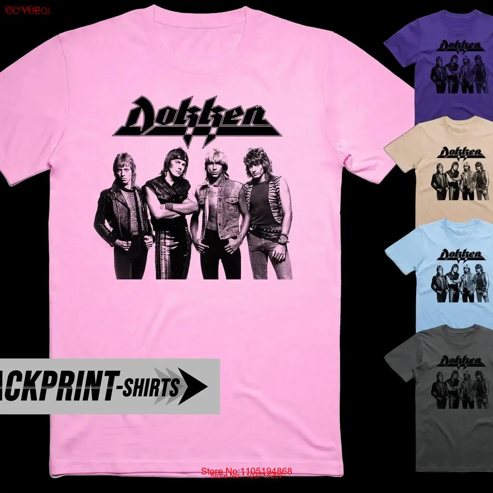 เสื้อยืด Dokken ผ้าฝ้าย สำหรับ - Poster Men Fashion บทวิจารณ์และราคา