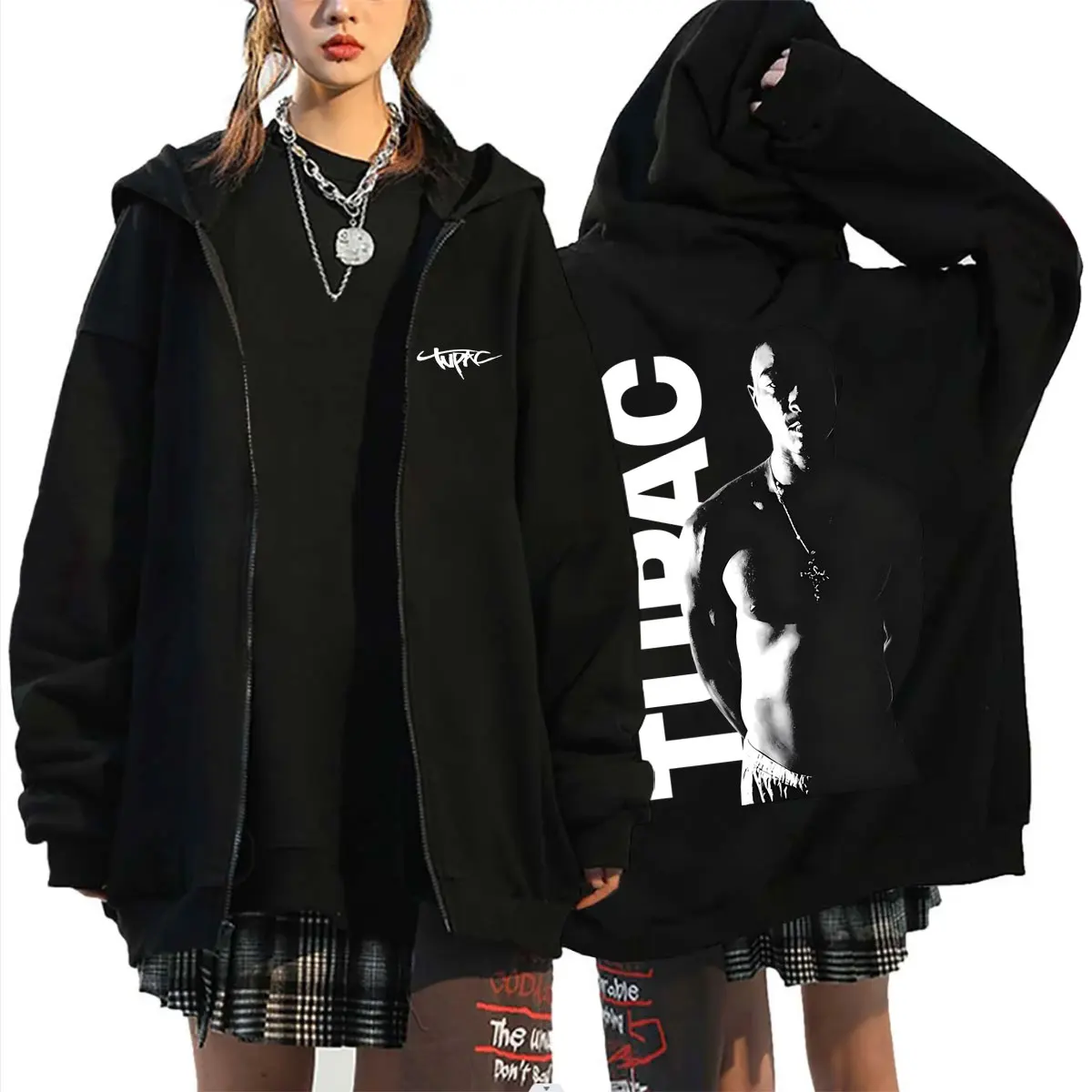 เสื้อฮู้ดมีซิป แร็ปเปอร์ ทูแพค - Mens Fashion Zip Up Hoodies บทวิจารณ์และราคา