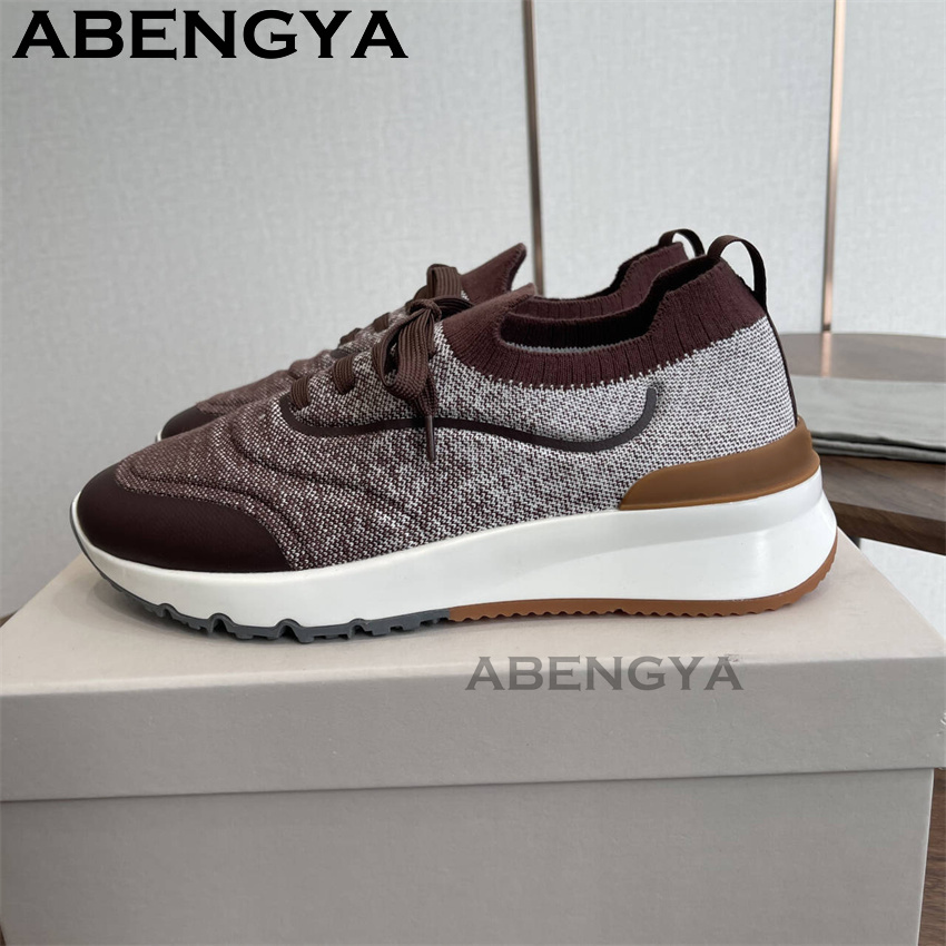 รองเท้าโลฟเฟอร์ถักหลากสีสำหรับ - Mens Fashion Trainers บทวิจารณ์และราคา